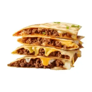 Cheeseburger-Quesadilla