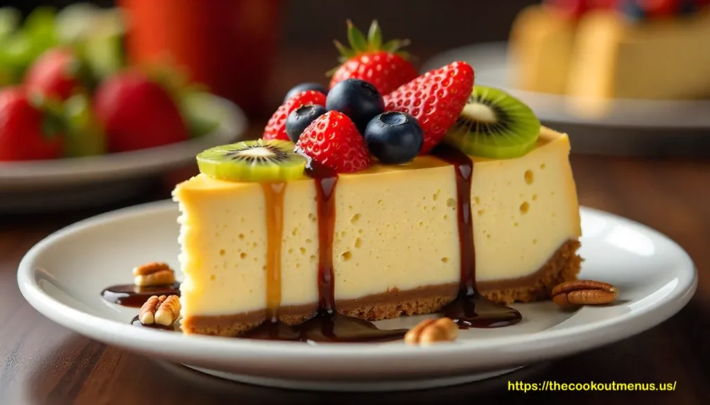 Cookout Cheesecake Toppings
