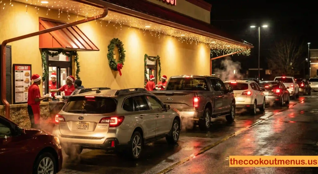 Tips for Visiting Cook Out During the Holidays