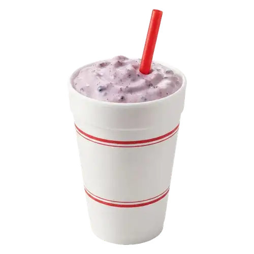 Cook Out Blueberry milkshake