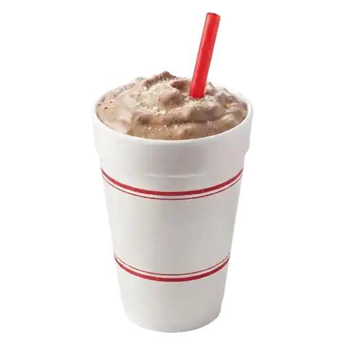 Cook Out Chocolate Malt milkshake