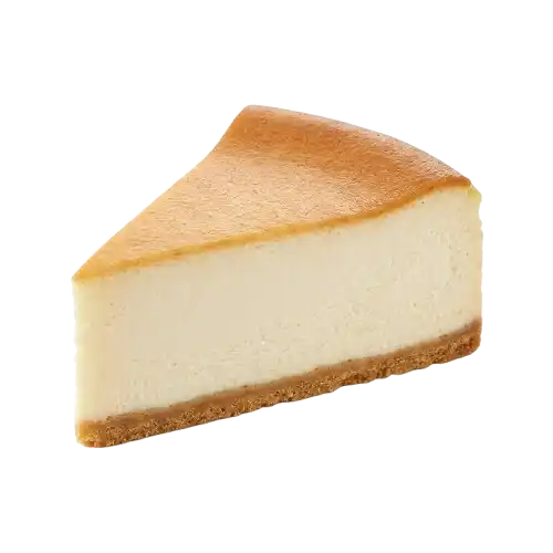 Cook Out New York-Style Cheesecake slice