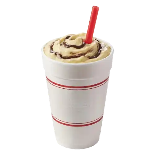 Cook Out Banana Fudge milkshake