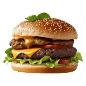 Cook Out Big Double Burger