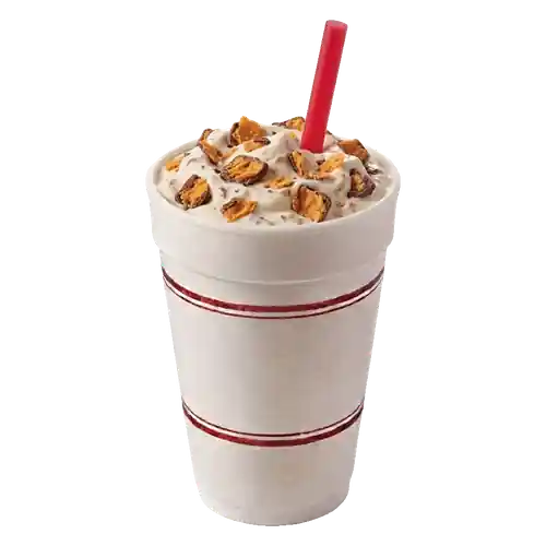 Cook Out Butterfinger milkshake