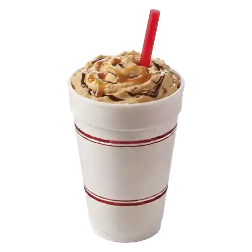 Cook Out Caramel Fudge milkshake
