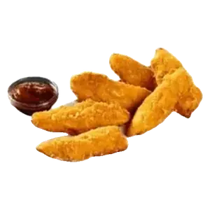 Three Cookout homemade style chicken strips