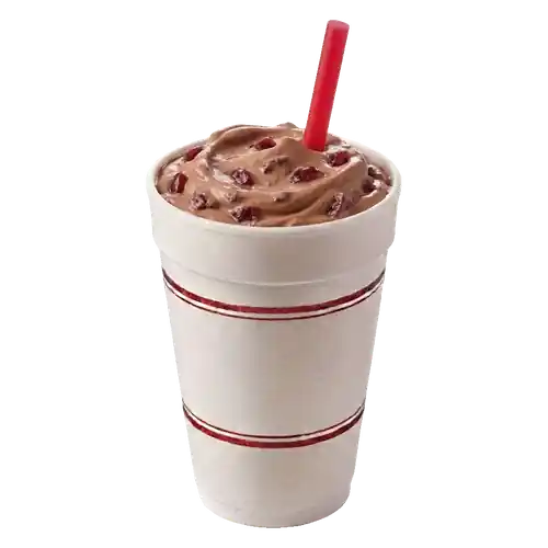 Cook Out Chocolate Cherry milkshake