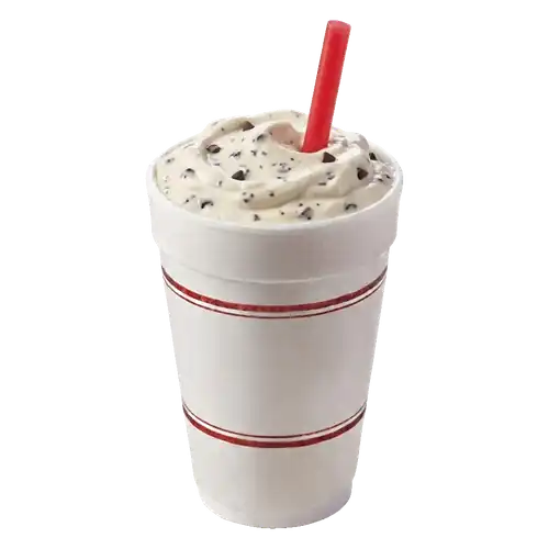 Cook Out Chocolate Chip milkshake