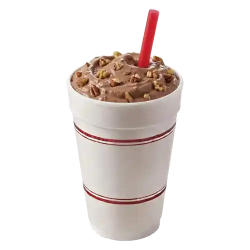 Cook Out Chocolate Nut milkshake