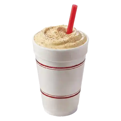 Cook Out Fresh Eggnog milkshake