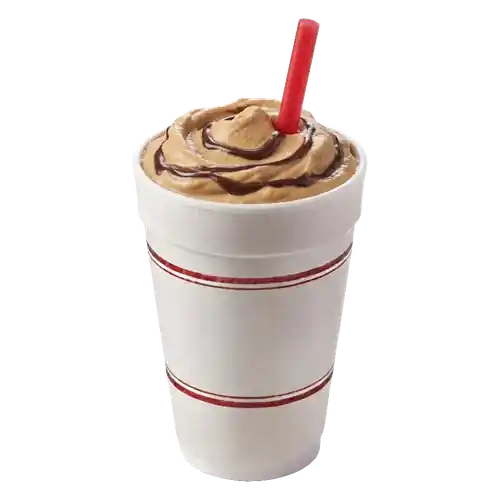 Cook Out Peanut Butter Fudge milkshake