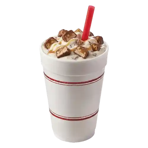 Cook Out Snickers milkshake