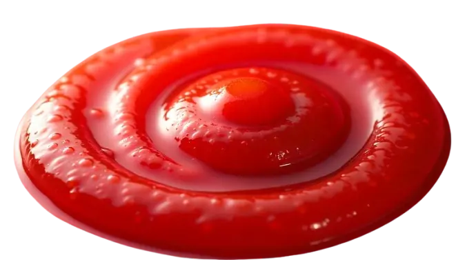 Strawberry sauce topping for cheesecake